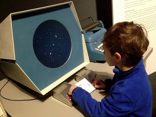 First interactive computer game