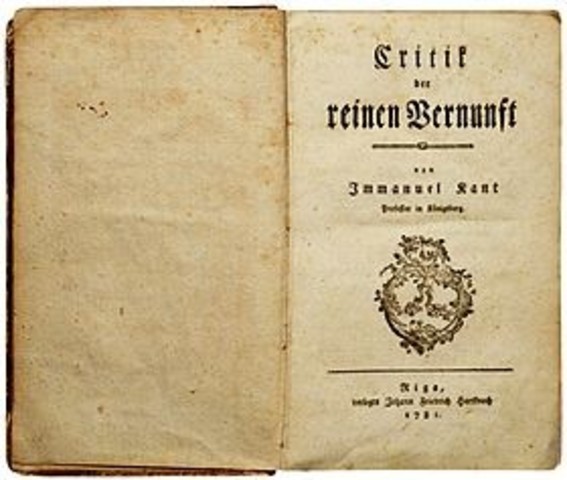 Kritik der Reinen Vernunft