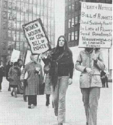 Aboriginal Women Protestiong For What They Believe In