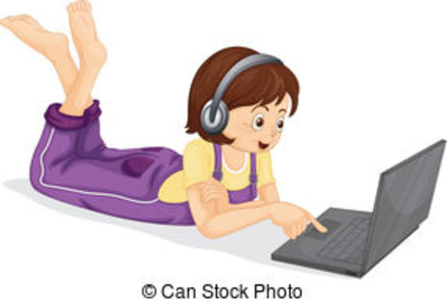 I will play on the computer tomorrow afternoon