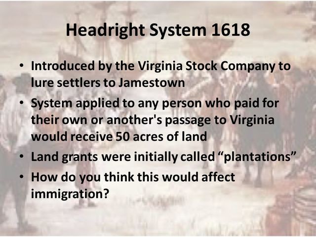 The Headright System