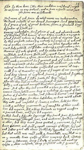 The Mayflower Compact