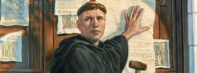 Martin Luther post 95 Theses