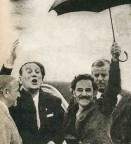 Llegada de Juan Domingo Perón a Argentina