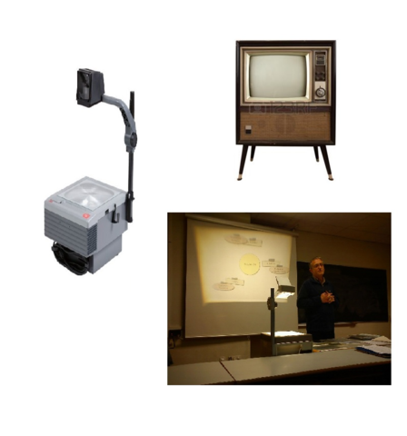 EL PROYECTOR DE FILMINAS Y LA TELEVISIÓN