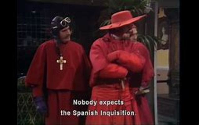 Start of the Spanish Inquisition