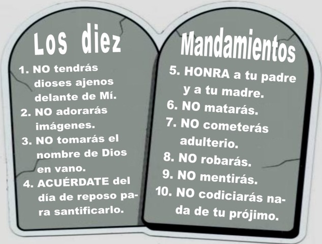 Los Diez Mandamientos