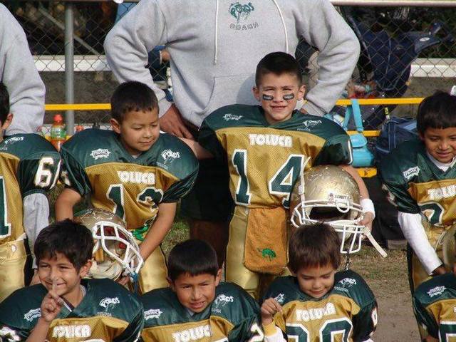 Empecé a jugar futbol americano