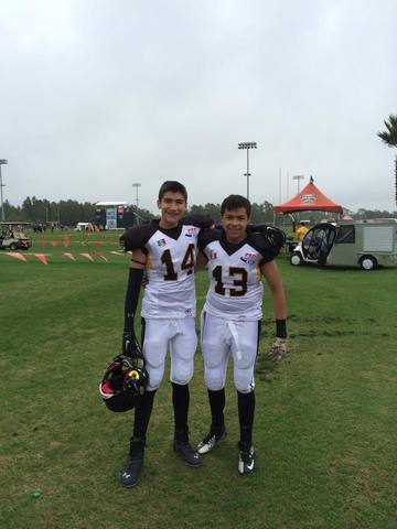 Participo en el torneo Pop Warner