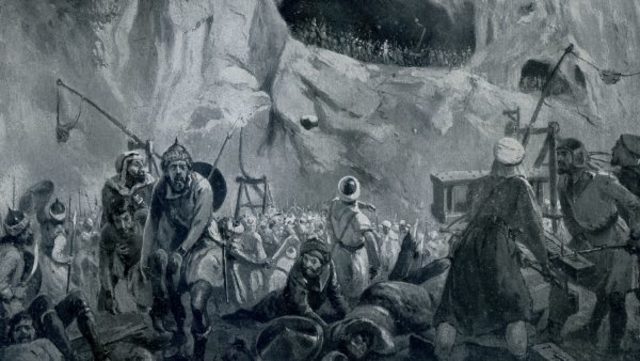 Batalla de Covadonga entre astures y musulmanes. Surge el reino de Asturias.