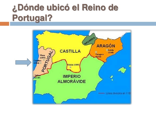 Portugal se separa del reino de León, siendo su primer rey Alfonso I Enríquez.