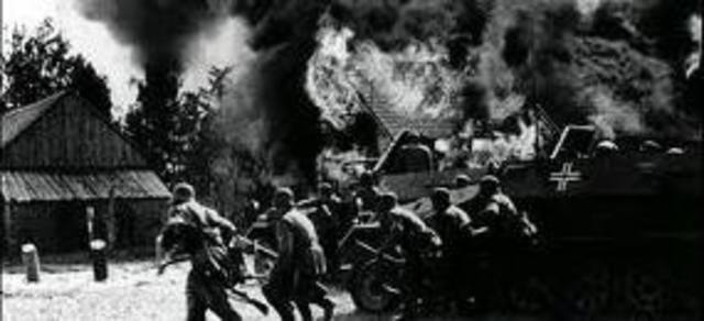 WW2 starts because of Hitler invades Poland