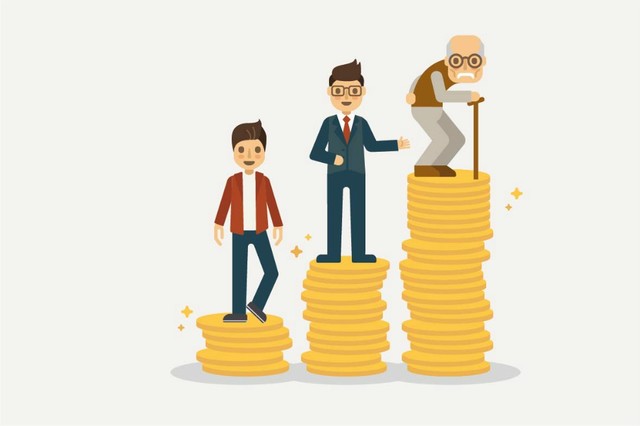 Se inicia hablar del termino  "Pensión"