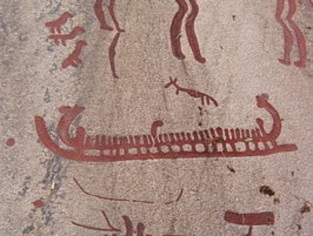 Rotstekening in Zuid-Zweden