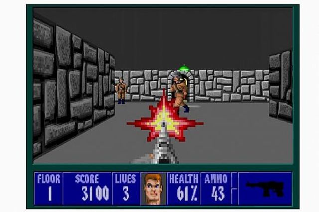 The First 3D Computer Shooter Game