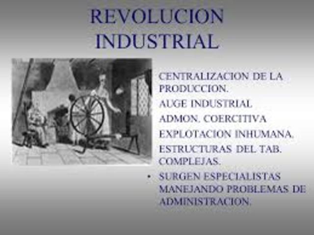 REVOLUCIÓN INDUSTRIAL
