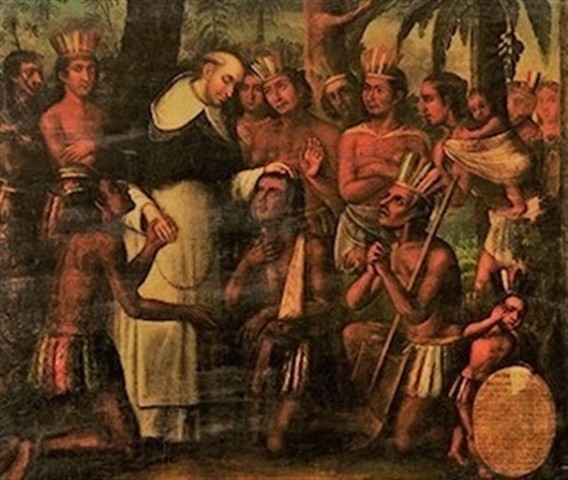 Fray Bartolome de las Casas y Pedro Claver