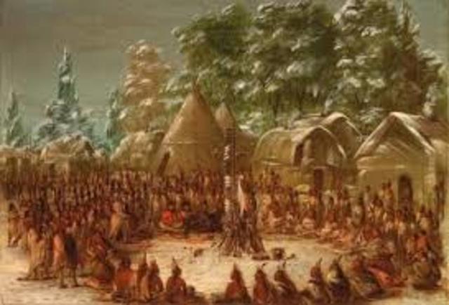 historic Indians settle Ohio