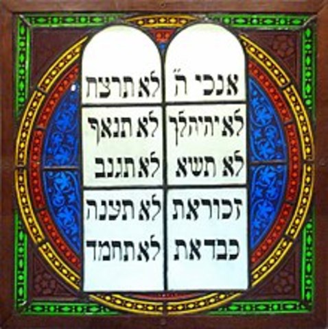 El Éxodo y los 10 mandamientos.