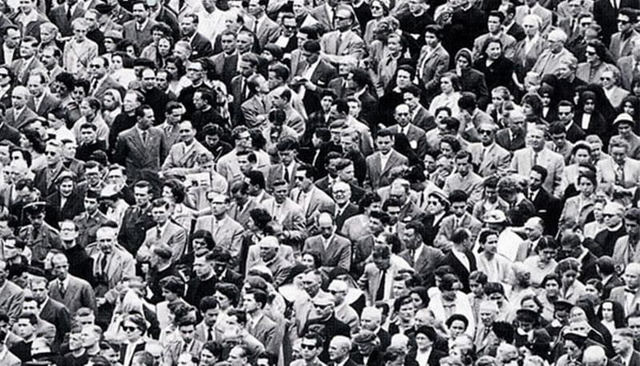 Aumento demografica, "società di massa"