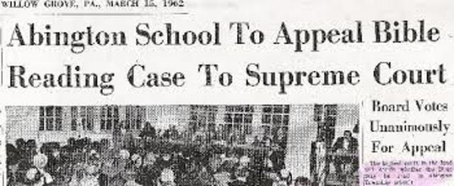 School District of Abington Township, Pennsylvania v. Schempp