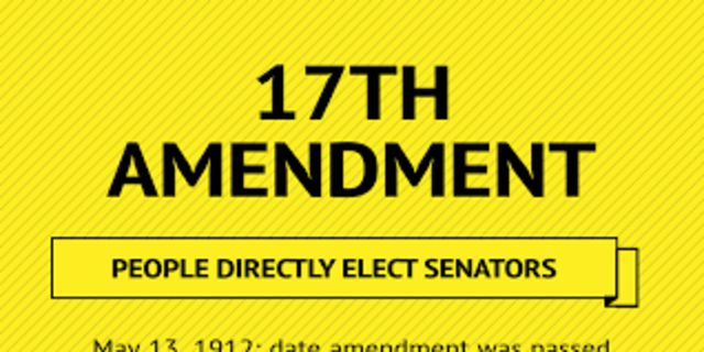 17th amendment