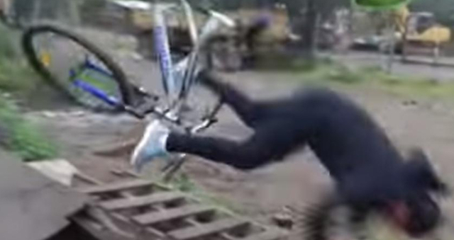 I learned to ride a bicycle