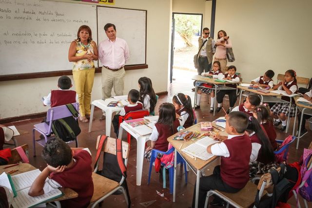 My first grade in the school