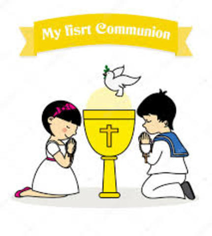 My first communion