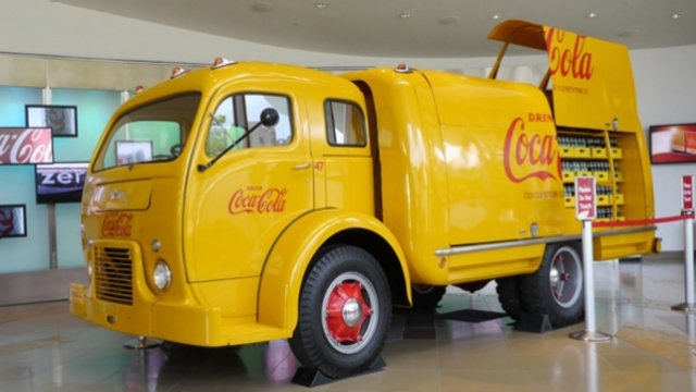 Rediseño del camión repartidor de Coca Cola