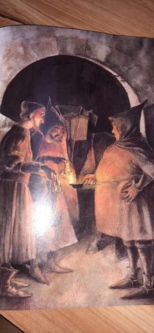 El Cid engaña a los prestamistas "Rachel y Vidas" para conseguir un poco de dinero