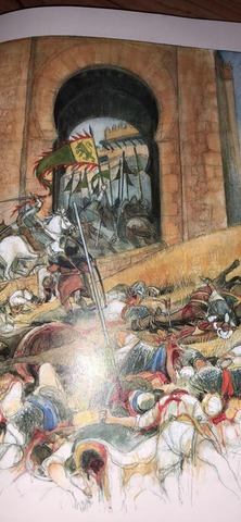 El Cid conquista Alcocer, provocando el enojo del Rey moro Tamín y su ejército