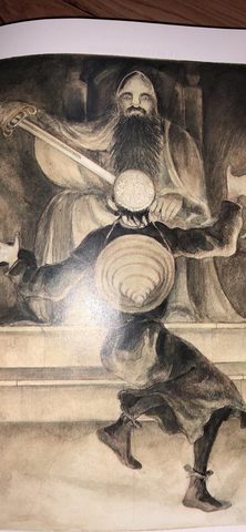 Se dice que luego de 10 años el Cid cobro vida por obra de los dioses para darle su leccion a un judío que intento ser el primero en mesnarle la barba