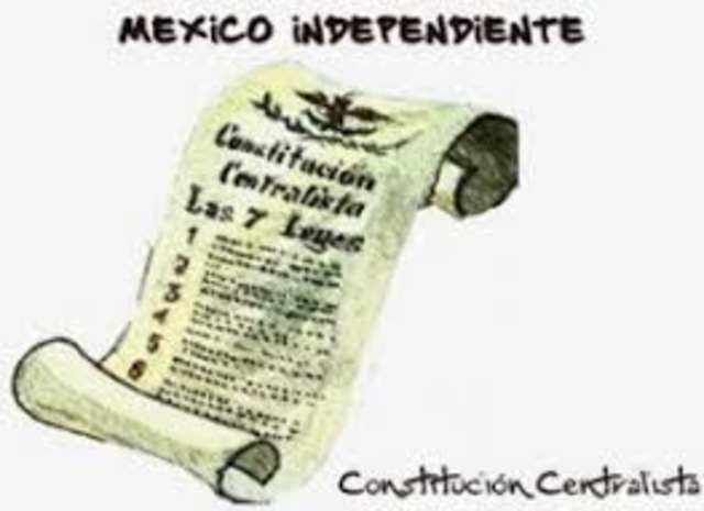 Las siete leyes Constitucionales