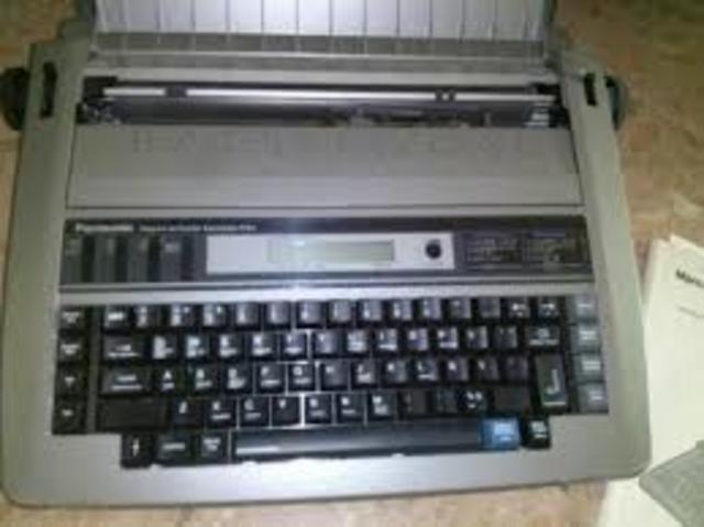 MAQUINA DE ESCRIBIR ELECTRONICA