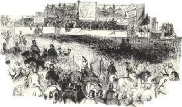 The Monster Meeting at Clontarf banned by Peel