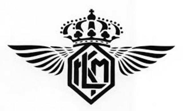 El primer vuelo de la compañía holandesa KLM