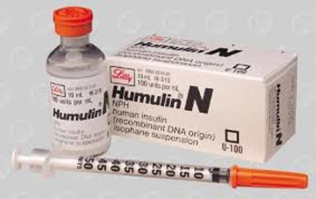 Humulin is the First Biotech drug Approved by the FDA
