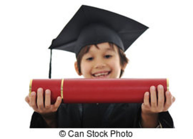 I graduated from Primary school