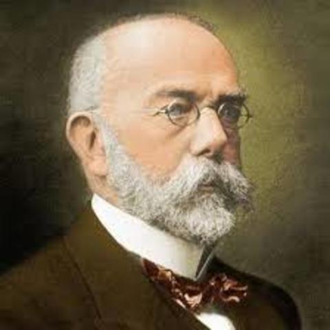 Robert Koch develops aeseptic techniques for bacteria