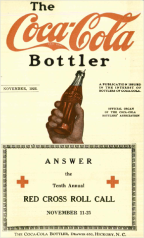 Publicidad: Cruz Roja x Coca-Cola, medios impresos