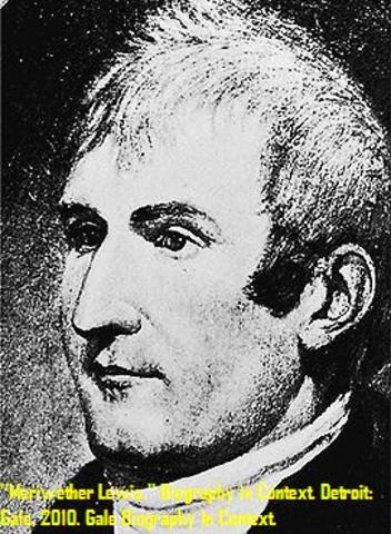 Meriwether Lewis is born