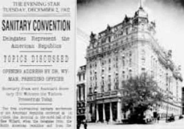 PRIMERA CONVENCIÓN SANITARIA INTERNACIONAL