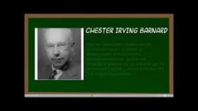 Escuela relaciones humanas, Chester Barnard