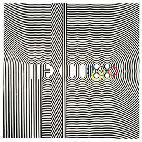 Poster de las Olimpiadas en México