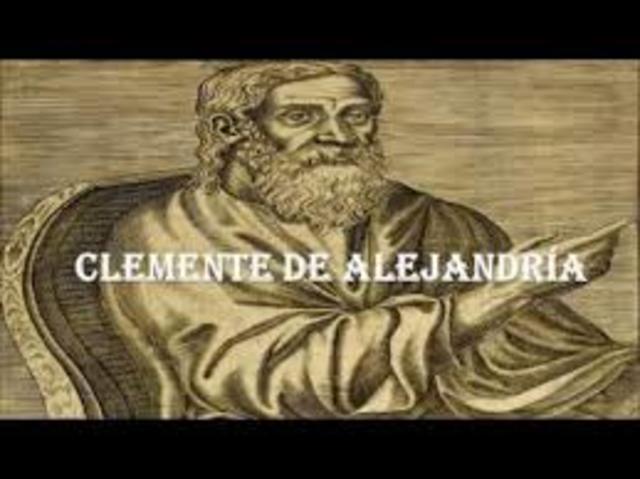 CLEMENTE DE ALEJANDRIA