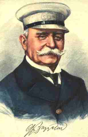 Ferdinand von Zeppelin.