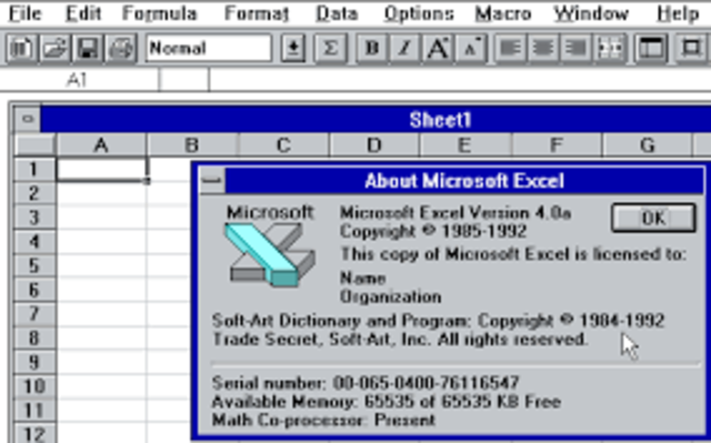 Excel 4.0