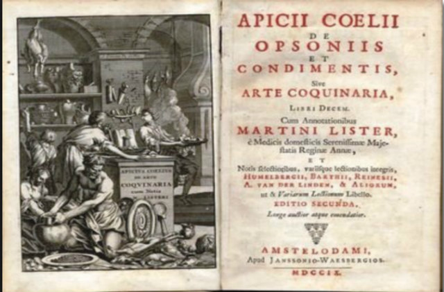 El gran recetario de Apicio.