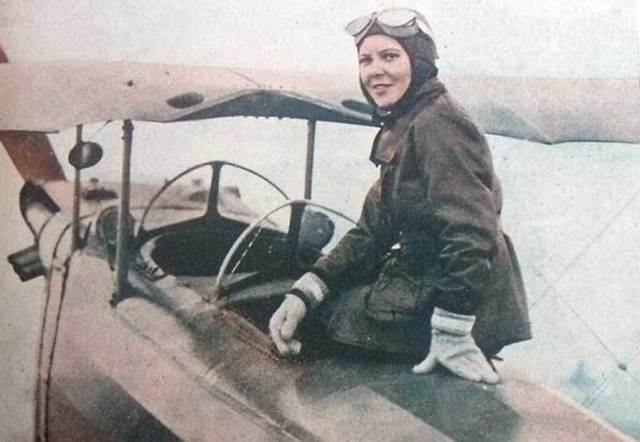 Amelia Earhart.